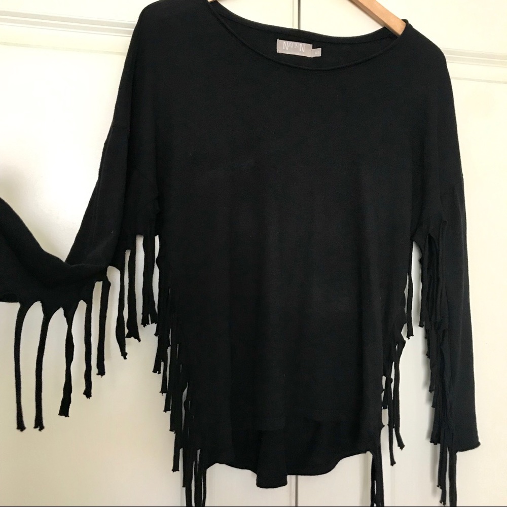 Nation✨ Black Top